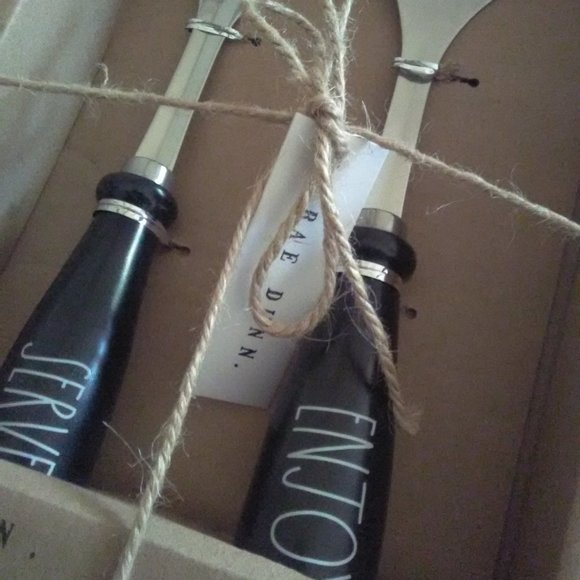 BNIB RAE DUNN Set of 2 Serving Spoons - Picture 3 of 5